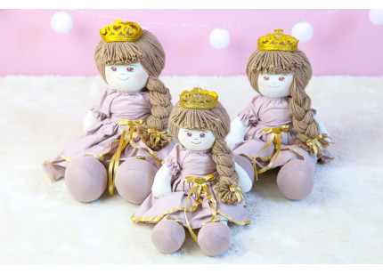 Bonecas Julia Princesa rosê