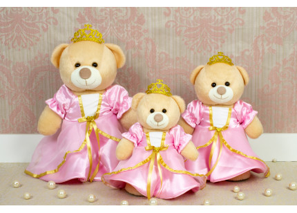 Ursos Amore Princesa rosa